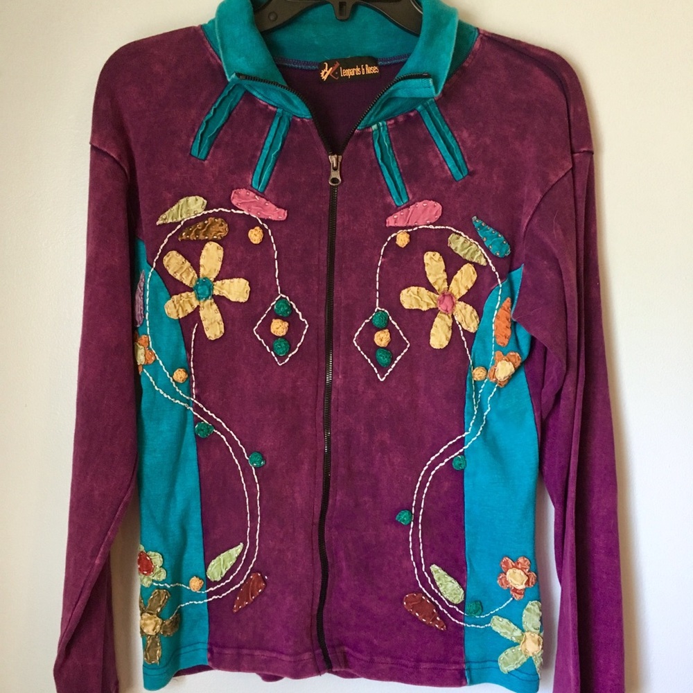 Boho Zip-Up Jacket